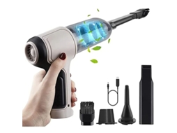 Lurelia Aspirador Portátil Sem Fios Para Carro, 3 Em 1, 9000 Pa, 120 W, 2000 Mah, 36000 Rpm, Usb, Seco/húmido, Vermelho