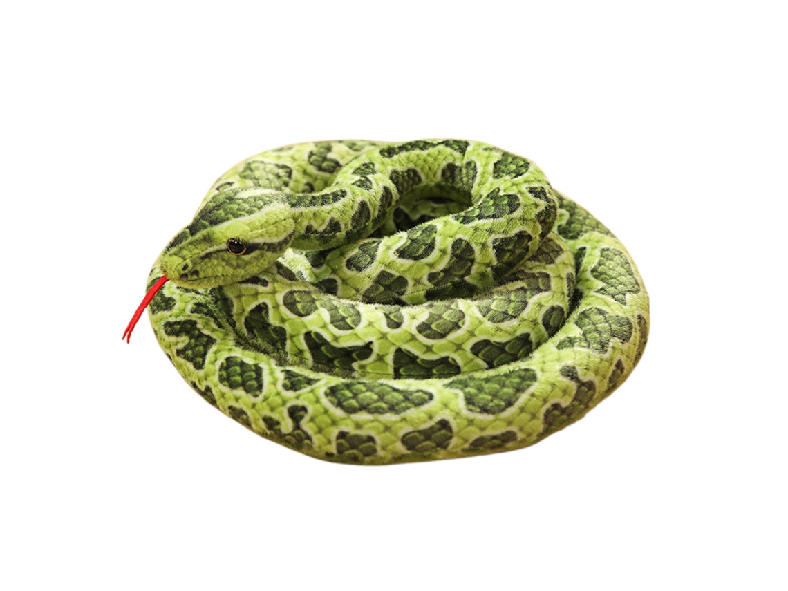 Serpiente De Peluche Flexible Multiusos Juguete De Peluche Serpiente De Estuffed Animal 200cm Cian