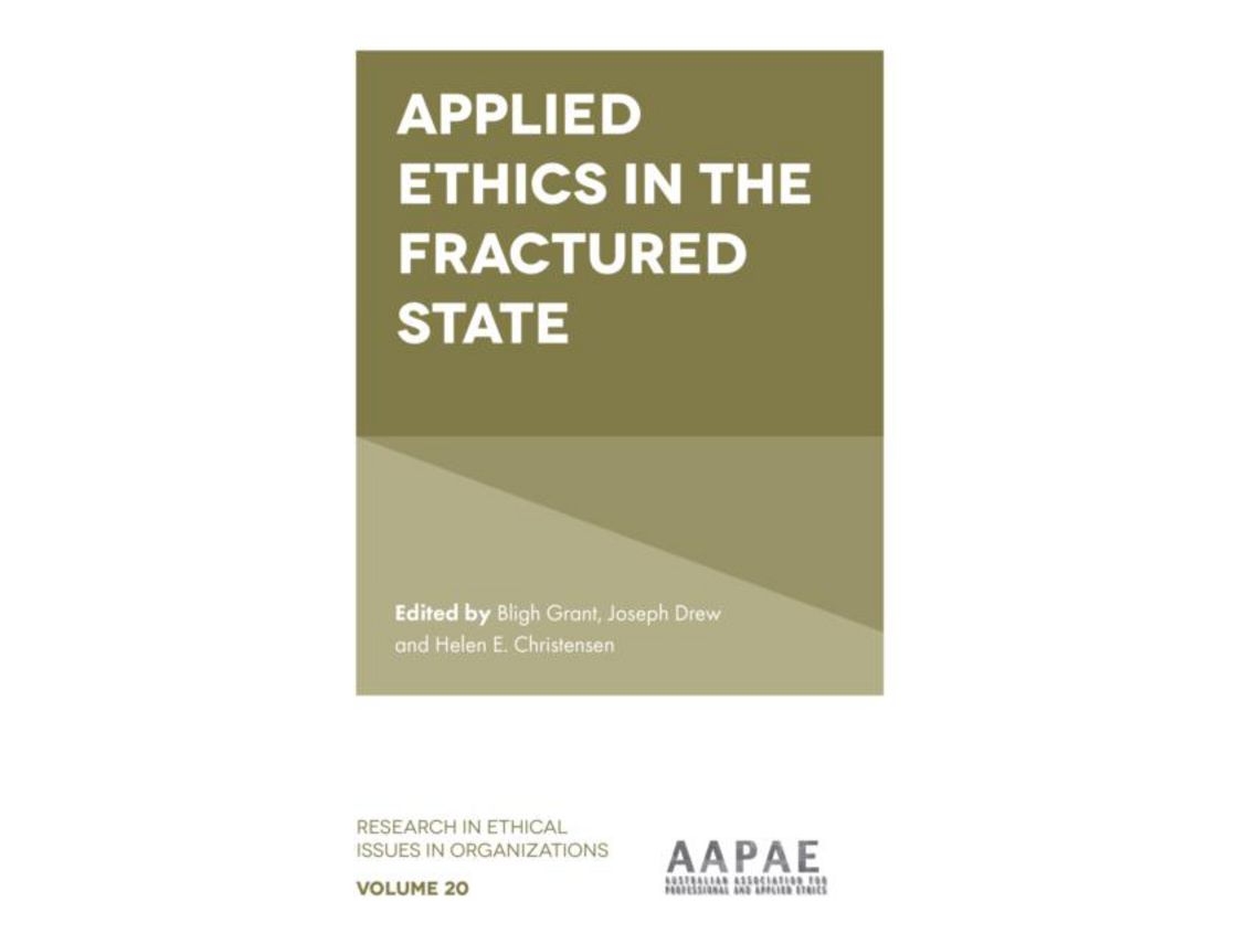 Livro Applied Ethics in the Fractured State de Vários Autores de Bligh Grant (Inglês - Capa Dura)