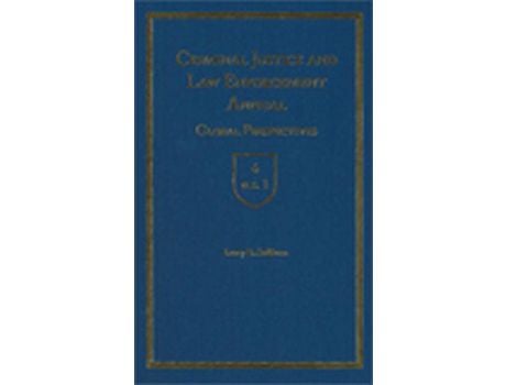 Livro Livro Criminal Justice and Law Enforcement Annual de Vários Autores (Inglês) de Larry E Sullivan, Staci Strobl, Dana Greene ( Inglês )