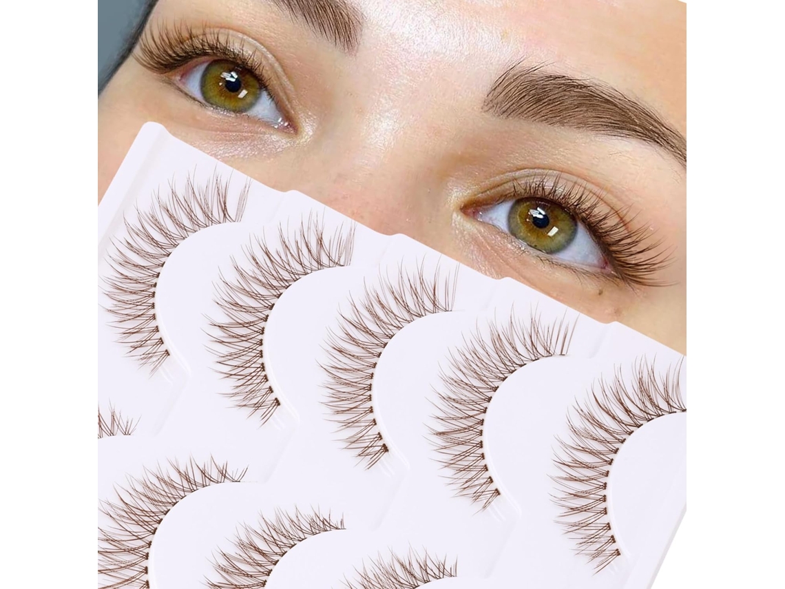 Cílios Postiços, Curvatura Em, Efeito Natural
