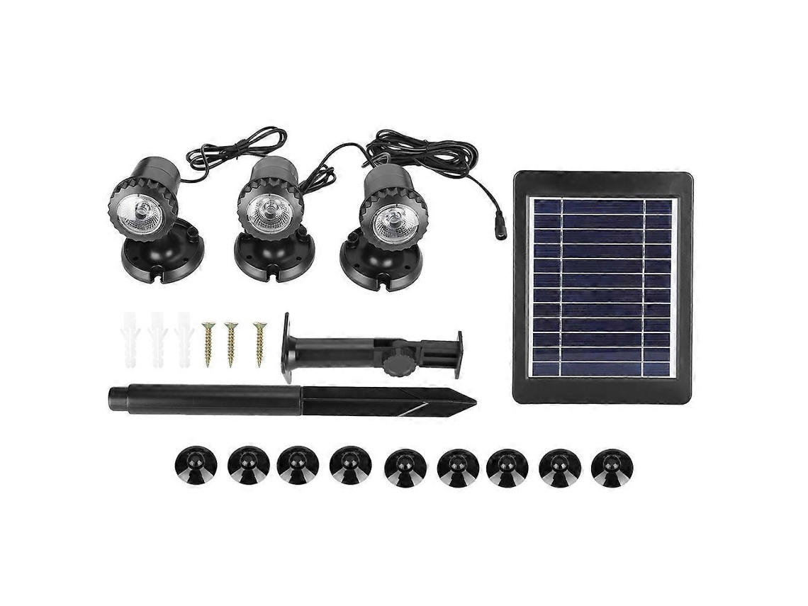Equipamento De Iluminação Subaquática Alimentado Por Energia Solar Com Cabeças De Luz Ip65 De Baixo Consumo Olysi Shop