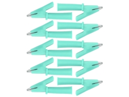 Clips Crocodilo Laxiscreed De Latão Isolados Em Pvc Para Segurança E Confiabilidade
