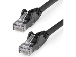 Cabo STARTECH N6LPATCH7MBK (RJ45 - 7 m - Preto)
