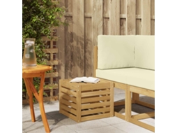 Vidaxl Conjunto De Sofás Para Exterior Branco 35 X 38 X 37 Cm