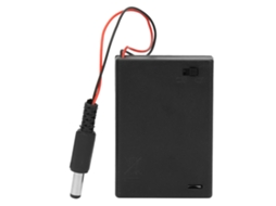 Suporte Para Bateria Aa Com Interruptor E Plug Dc 4.5v