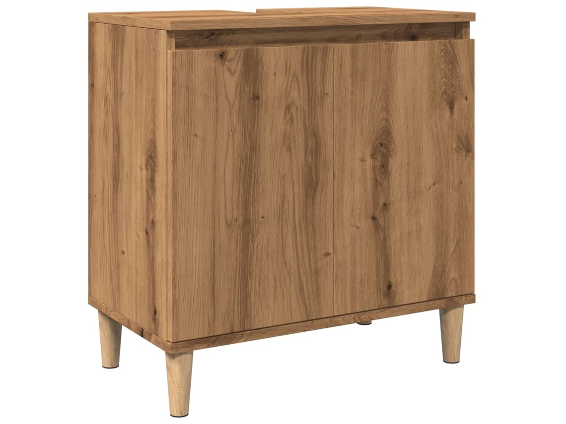 Sink Cabinet, Sink Cabinets Vidaxl Marrom Madeira Processada (n/a)