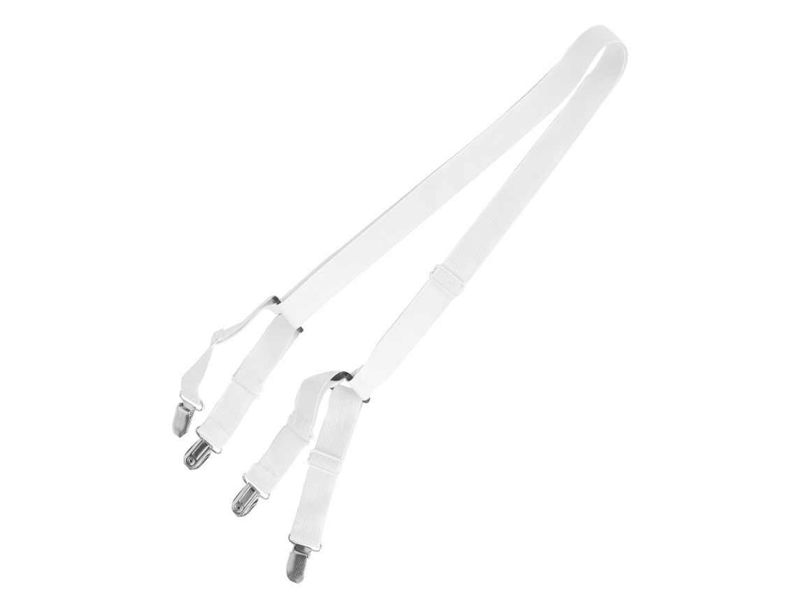 Cliplets Para Fixar Lençóis (fivelas Fixadoras Antiderrapantes, Ajuste Multifuncional, Branco, Pacote Com 2 Unid.) Eoocoo