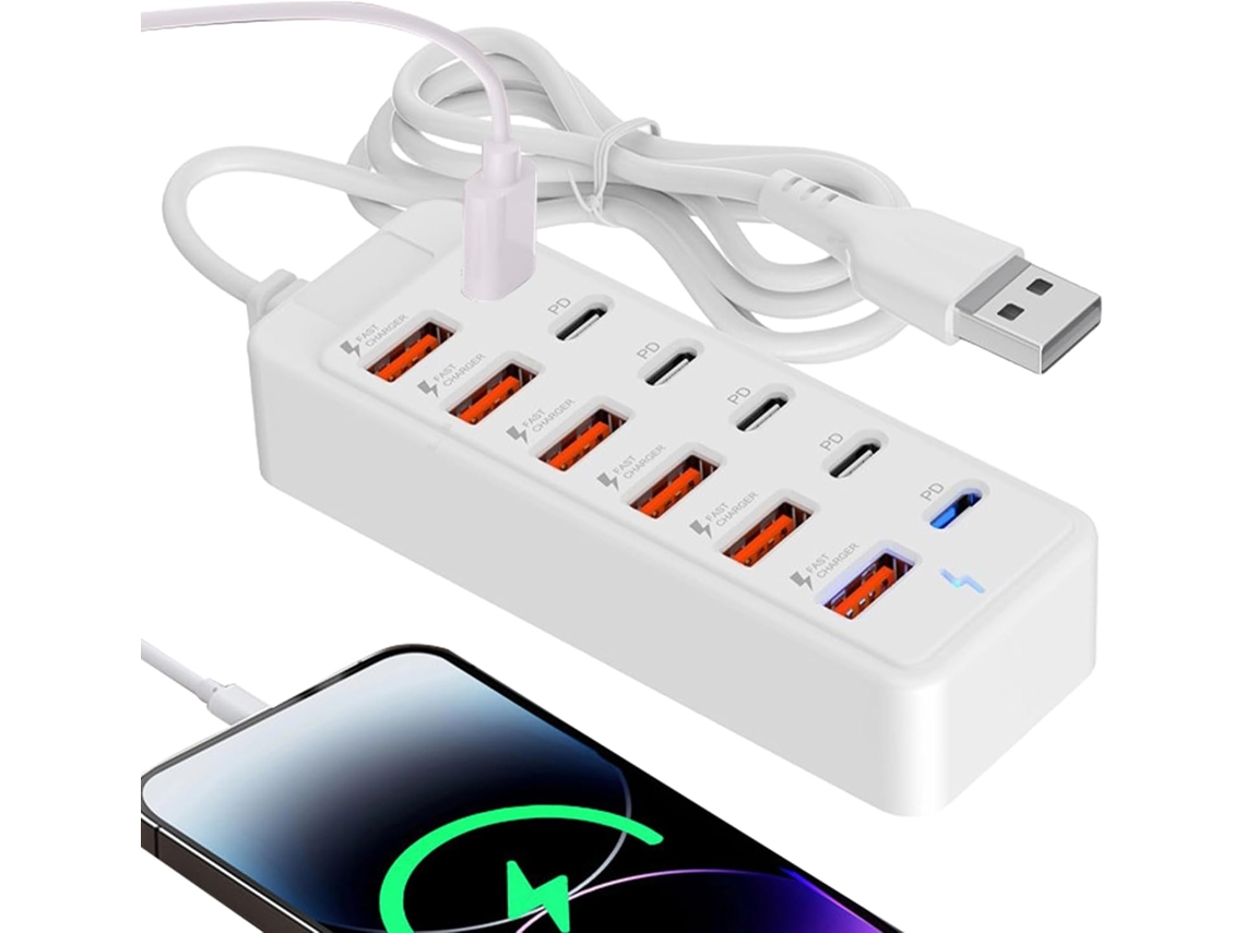 Hub Usb 12 Em 1 Tipo C Adaptador De 66 W