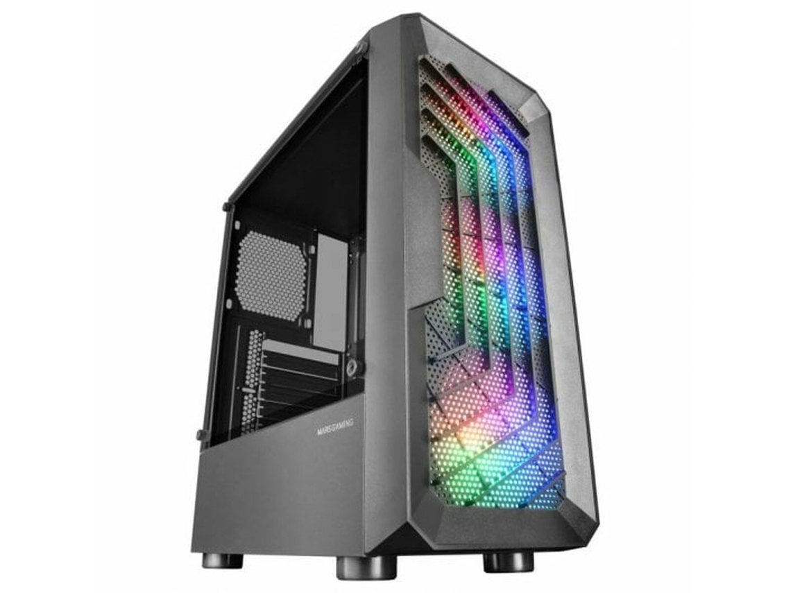 Caixa Semitorre Atx MARS GAMING Mc-Tor Preto Microatx Midi-Tower