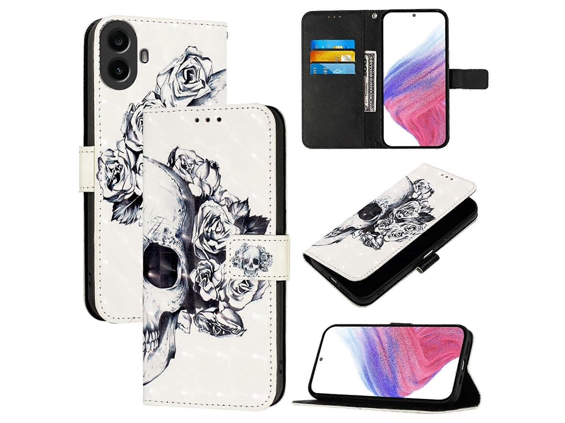 Capa De Celular Dobrável Horizontal Com Pintura 3d, Gratuita, Cmf Phone 1