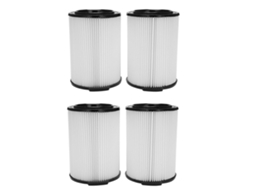 Filtro De Reposição Para Aspirador De Pó Ridgid Vf4000 De 5 A 20 Galões Ou Mais, Pacote Com 4 Filtros De Reposição Vf4000._glo