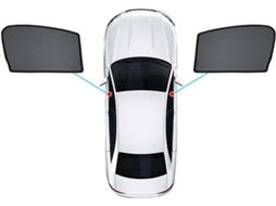 Tapete Automotivo para os Vidros Dianteiro e Traseiro do Lexus Rx 2016 Proteção Proteção Fácil de Instalar