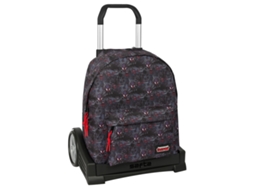 Mochila Escolar Homem-Aranha Preta 33 x 42 x 15 cm