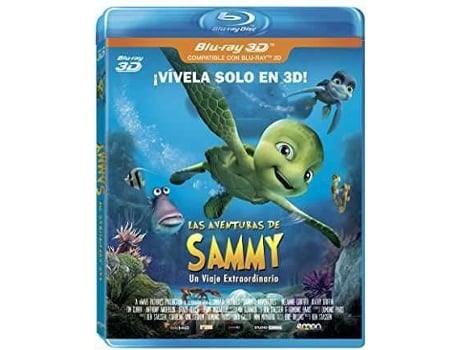Blu-Ray 3D Las Aventuras De Sammy (Edição em Espanhol)
