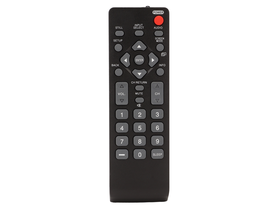 Controle Mali de TV substituto para Sylvania, Emerson, modelos LC195EMX, LC320EMX, LC320EMFX, LC195SLX S/MARCA