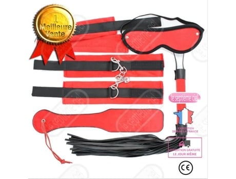 Lsc® Conjunto De Produtos Sexuais Para Adultos, Treino, Fantasia De Cinco Peças, Couro Sexy, Dispositivo De Prazer Sexual