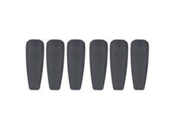 Aetheria 6pcs Pinça de Cinto para Rádio Icom Ic f3001 Ic 4003 Ic v80 Clip Portátil Abs