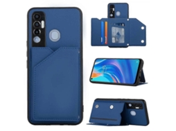Capa De Celular Com Sensação De Pele Pu Tpu Pc Para Tecno Spark 7 Pro
