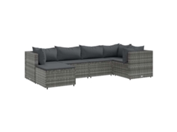 Garden Lounge Set, Garden Lounge Sets Vidaxl Cinzeto Rattan / Vime (n/a)