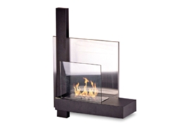 Lareira de parede com bioetanol VIENNA W65 x H75 x D23