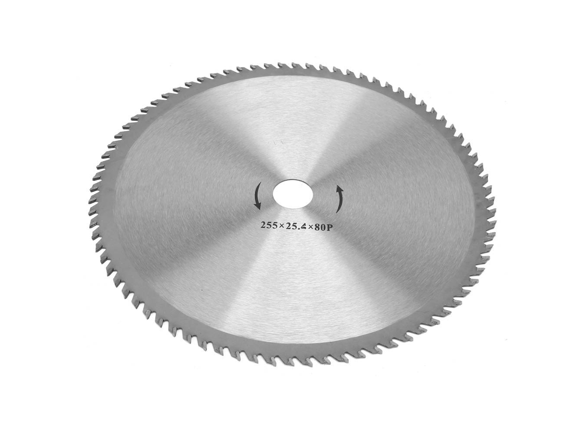 Hoja De Sierra De Acero 10" 80d Para Cortar Césped, Trimer Y Herramientas De Corte