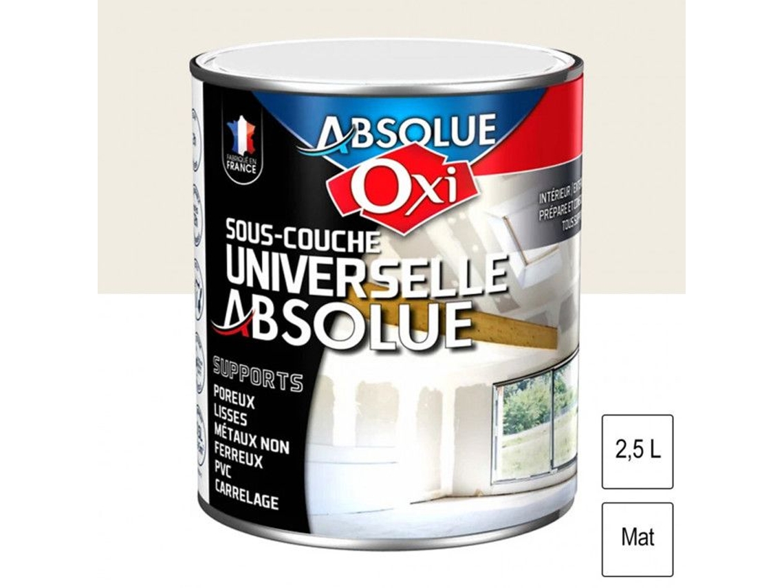 Subpêlo Universal Absoluto 2,5l Branco Oxi