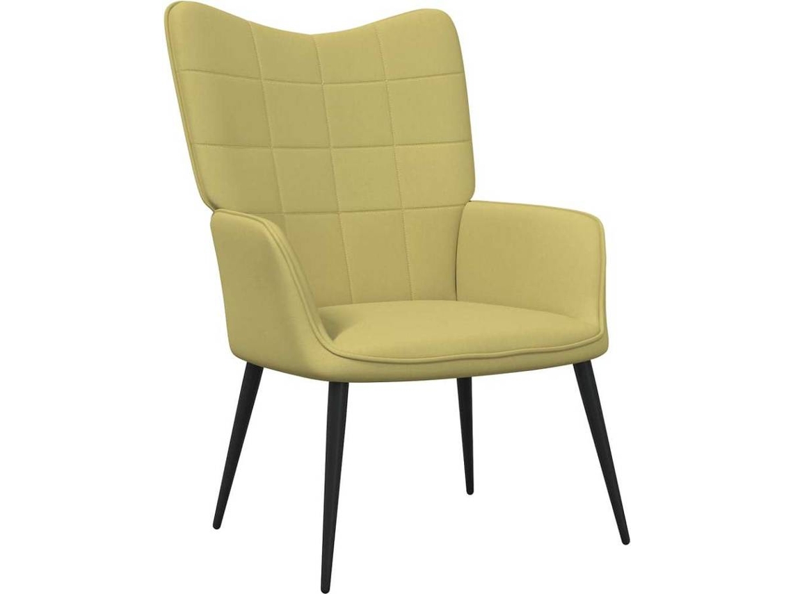 Relaxing Chair, Relaxing Chairs Vidaxl Verde Tecido