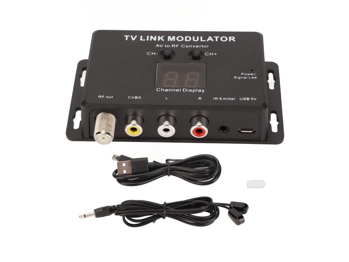 Conversor Av para Rf LAXISCREED Pal Ntsc Estável