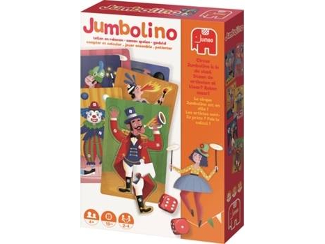 Jogo de Tabuleiro JUMBO Jumbolino (Idade Mínima: 4)