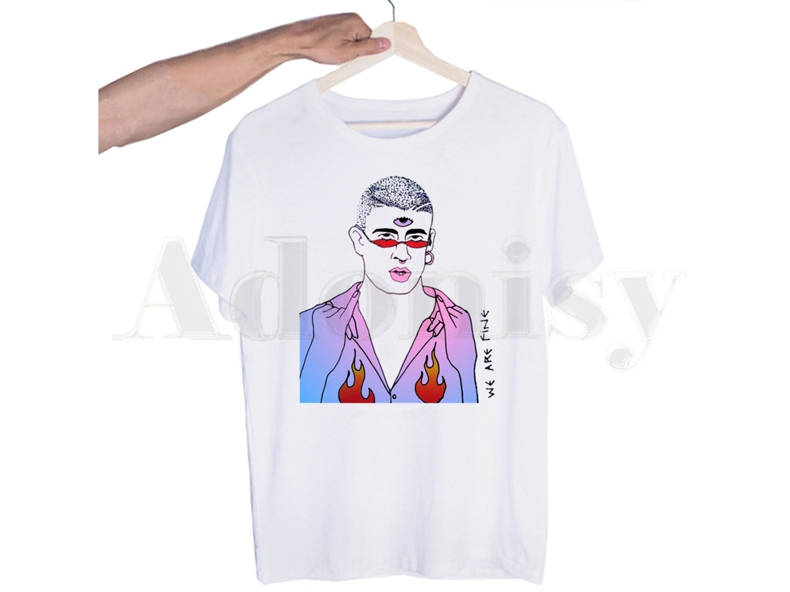 Rockinstone Bad Bunny - We Are Fine Bad Bunny T-shirt(m)