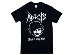 The Adicts And It Was So! T-shirt 2 Unisex Adults Size:l