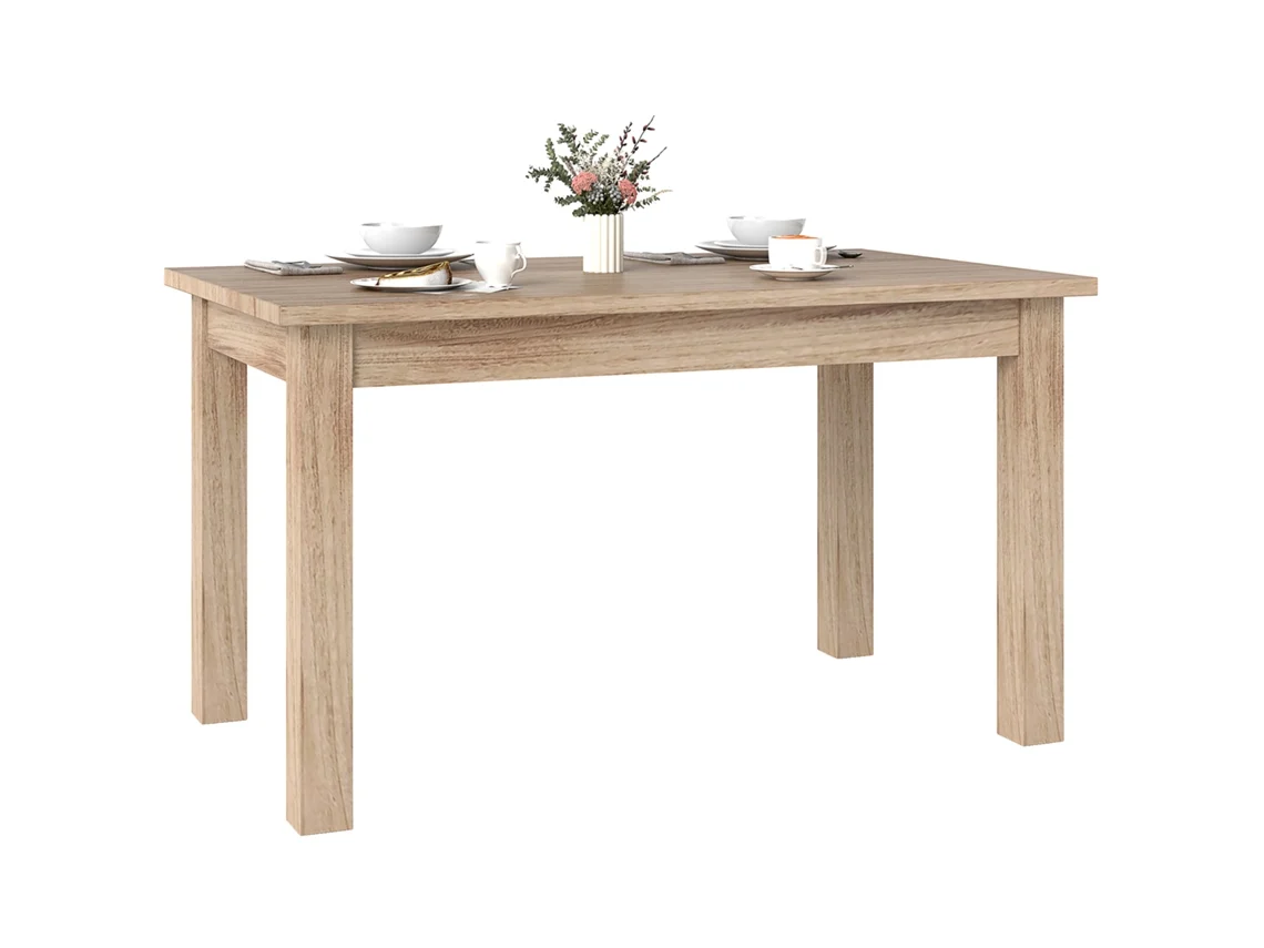 Mesa de Jantar Retangular 6 Lugares Madeira (refeições, 140x80x78 Cm)