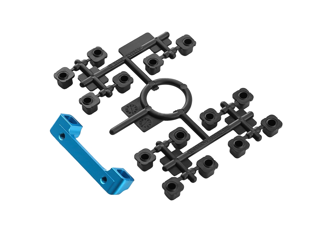 Suporte De Suspensão Ajustável De Metal Para Tamiya Xv01 Xv01t Xv02 Xv-02 Pro Carro Controle Remoto 1/10 Peças De Upgrade