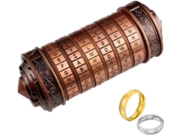 Mini Cryptex Código Da Vinci Com Cadeado Para Oferta Especial Lurelia