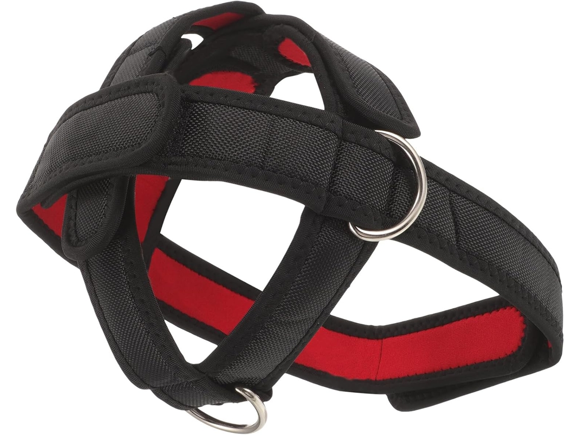 Treinador de pescoço profissional em neoprene, preto, portátil, para fortalecimento, S/MARCA