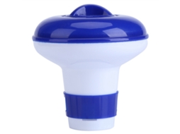 Dispenser De Cloro Flutuante Para Piscina, Spa E Piscina Branca E Azul