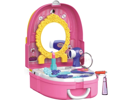 Mochila de Cabeleireiro TOPBRANDS Princesa 19 Peças