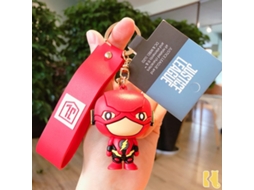 Figura GAATPOT Genuine Dc Anime Figures Justice League Superman Batmaner Wonder Woman Keychain Key Ring Pendant For Children Toy Birthday Gift