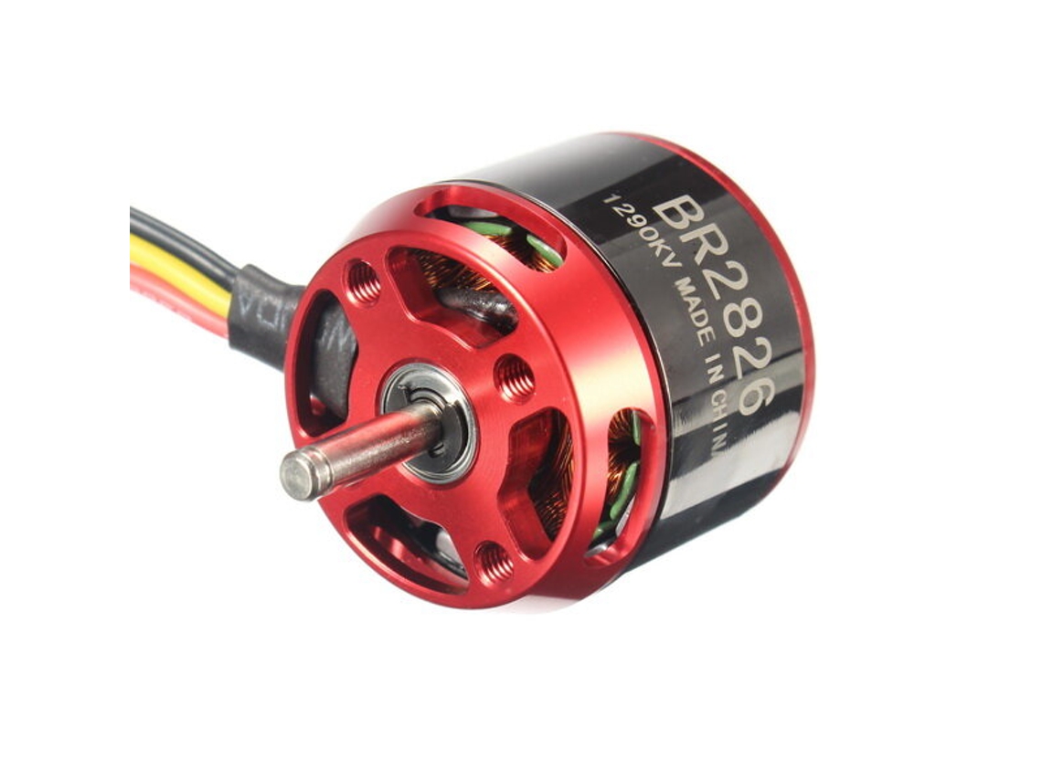 1 Unidade Motor Brushless Racerstar Br2826 1290kv 2 4s para Aeromodelos MDUG