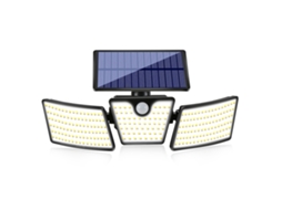 Luminária Solar para Cerca e Escadas IP65 Sensor de Movimento AQUAFORGE