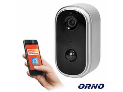 Câmara Vigilância Ip 1080P Wifi Tuya Leds Ir Ip65 ORNO