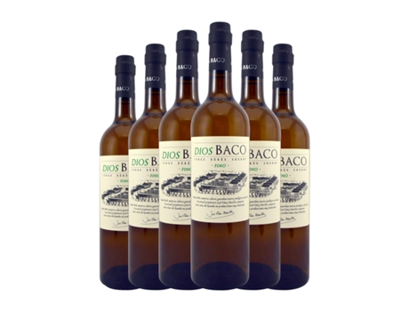 Vinho fortificado DIOS BACO Fino Palomino Fino Jerez-Xérès-Sherry (0.75 L - 6 Unidades)