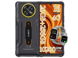 Telemóvel CUBOT Kingkong 11 5G com 16GB+256GB, Bateria 10200mAh, IP68/IP69K