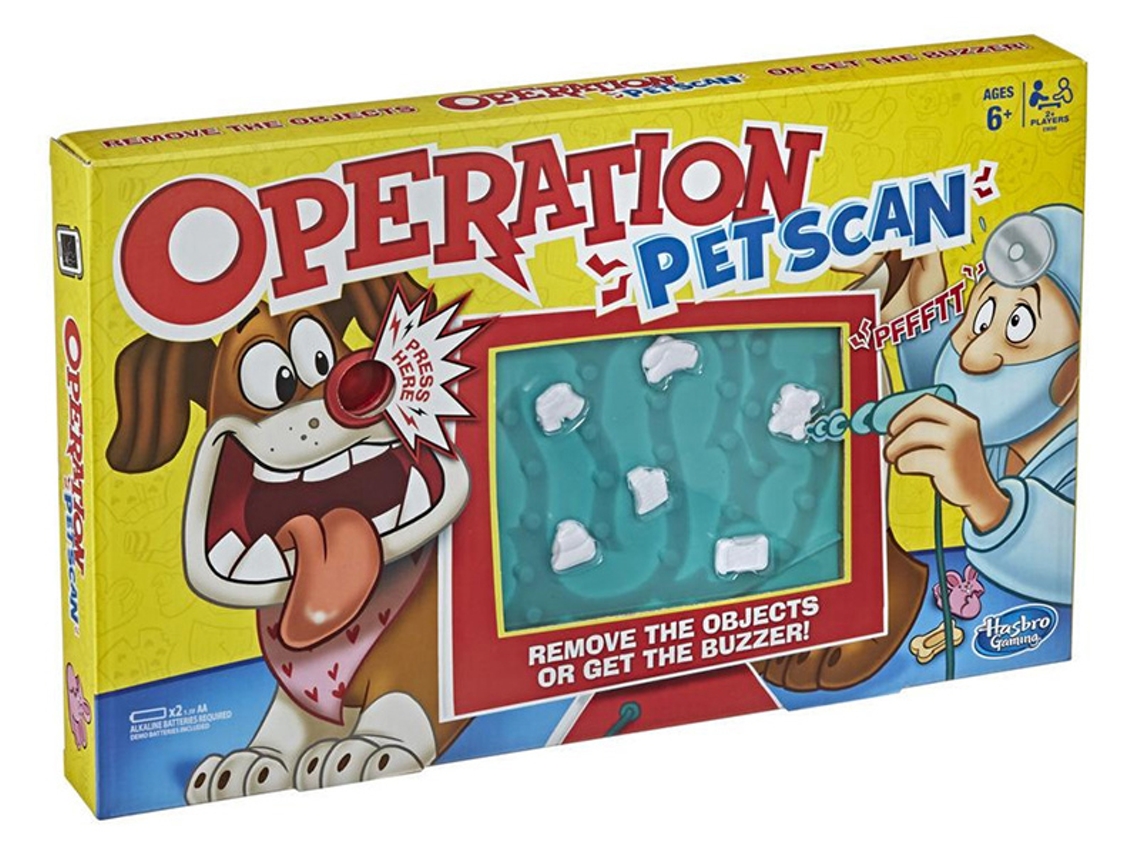 Jogo Educativo HASBRO Operação Canina (Idade Mínima: 6 Anos - 4,13 x 40,01 x 25,08 cm)