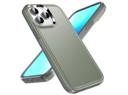 Capa De Celular Dupla Cor Sólida Com Armadura Para Iphone 13 Pro Max