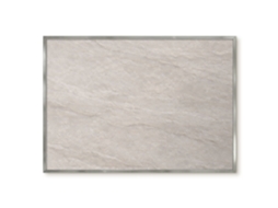 Quadro de vidro magnético com elegância neutra para o hall de entrada Espelharte (100x70 cm)