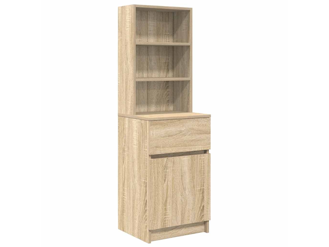 Mesa Cabeceira Derivados Madeira Carvalho Sonoma MAISON EXCLUSIVE (39x35x125 cm)