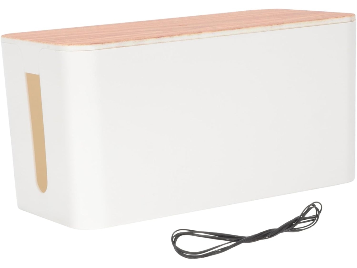 Besportble Caixa Organizadora de Cabos Mesa Besportble, Prática e Resistente, Feita Plástico, Ideal para Sala