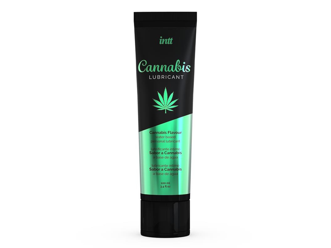 Lubrificante À Base De Água Sabor Cannabis 100 Ml INTT